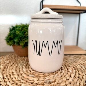 Rae Dunn Yummy Ceramic Baby Canister